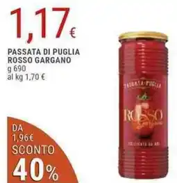Doro Supermercati Passata di puglia rosso gargano offerta