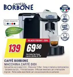 Trony Caffè borbone macchina caffè didi offerta