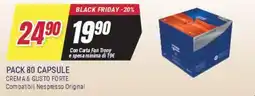 Trony Lavazza pack 80 capsule offerta