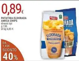 Doro Supermercati Patatina eldorada amica chips diversi tipi offerta