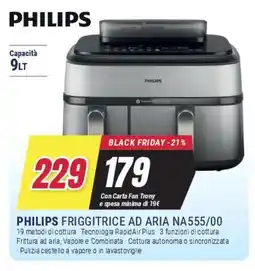 Trony PHILIPS FRIGGITRICE AD ARIA NA555/00 offerta