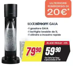 Trony sodastream GAIA offerta