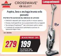 Trony BISSELL CROSSWAVE C3 SELECT offerta