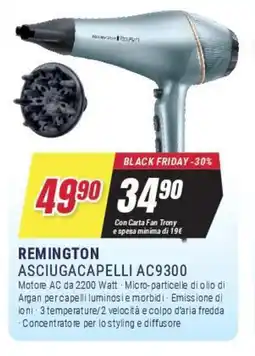 Trony REMINGTON ASCIUGACAPELLI AC9300 offerta