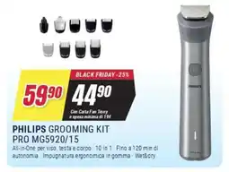 Trony PHILIPS GROOMING KIT PRO MG5920/15 offerta