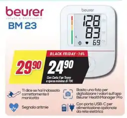 Trony beurer BM 23 offerta