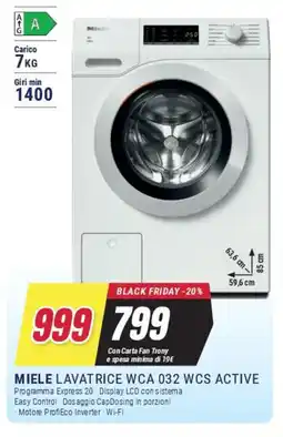Trony MIELE LAVATRICE WCA 032 WCS ACTIVE offerta