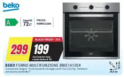 Trony BEKO FORNO MULTIFUNZIONE BBIE14100X offerta