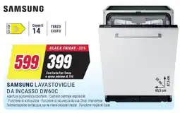 Trony SAMSUNG LAVASTOVIGLIE DA INCASSO DW60C offerta
