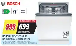 Trony BOSCH LAVASTOVIGLIE DA INCASSO SMH4ECX27E offerta