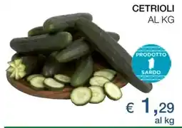 In Coop Cetrioli offerta