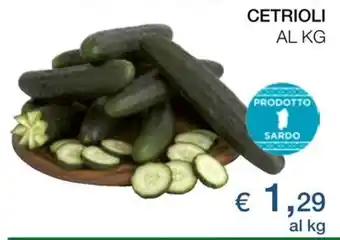 In Coop Cetrioli offerta