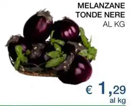 In Coop Melanzane tonde nere offerta