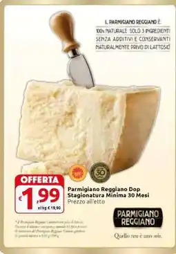 Carrefour Parmigiano Reggiano Dop Stagionatura Minima 30 Mesi offerta