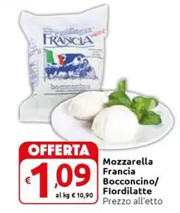 Carrefour Mozzarella Francia Bocconcino/Fiordilatte offerta
