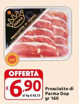 Carrefour Prosciutto di Parma Dop gr 160 offerta