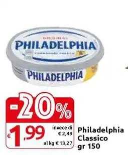 Carrefour Philadelphia Classico offerta