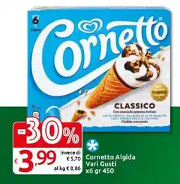 Carrefour Cornetto Algida Vari Gusti offerta