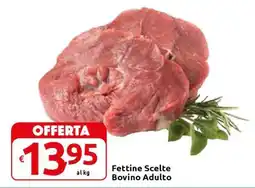Carrefour Fettine Scelte Bovino Adulto offerta
