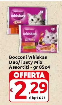 Carrefour Bocconi Whiskas Duo/Tasty Mix Assortiti offerta
