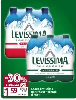 Acqua Levissima Naturale/Frizzante cl 50x6
