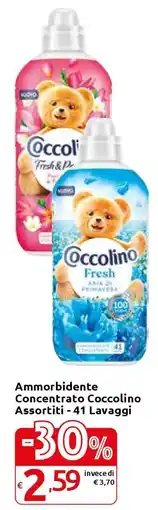 Carrefour Ammorbidente Concentrato Coccolino Assortiti - 41 Lavaggi offerta