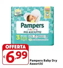 Carrefour Pampers Baby Dry Assortiti offerta