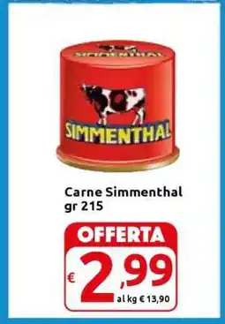 Carrefour CARNE SIMMENTHAL offerta