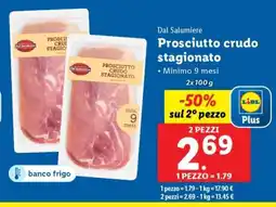 Lidl Prosciutto Crudo Stagionato offerta