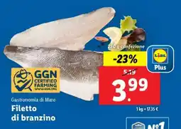 Lidl Filetto di branzino offerta