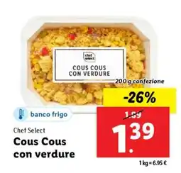 Lidl Cous cous con verdure offerta