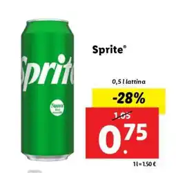 Lidl Sprite offerta