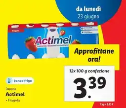 Lidl ACTIMEL offerta