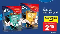 Lidl FELIX party mix offerta