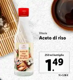 Lidl Aceto di riso offerta