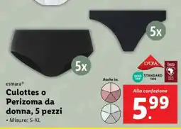 Lidl Culottes o Perizoma da donna, 5 pezzi offerta