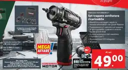 Lidl Set trapano avvitatore ricaricabile offerta