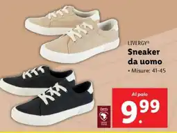 Lidl Sneaker da uomo offerta