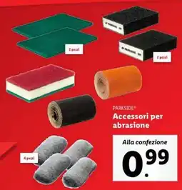 Lidl Accessori per abrasione offerta