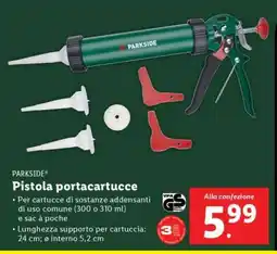 Lidl PARKSIDE Pistola portacartuccce offerta