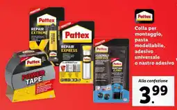 Lidl Pattex Adhesives offerta