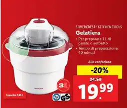 Lidl Silvercrest Gelatiera offerta
