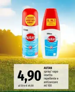 Famila Autan offerta