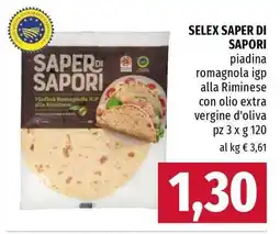 Famila SELEX SAPER DI SAPORI offerta