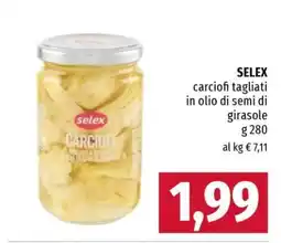 Famila SELEX Carciofi Tagliati offerta