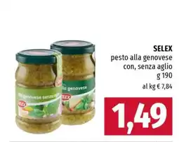 Famila SELEX pesto alla genovese offerta