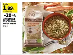 Coop MINESTRONE TOSCANO BIO NUOVA TERRA offerta