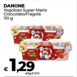 Coop DANONE Yogoloso Super Mario Cioccolato/Fragola offerta