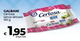 Coop GALBANI Certosa senza lattosio 165 g offerta