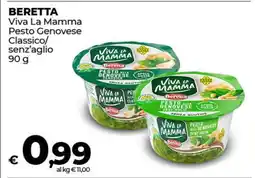 Coop BERETTA Viva La Mamma Pesto Genovese Classico/senz'aglio offerta